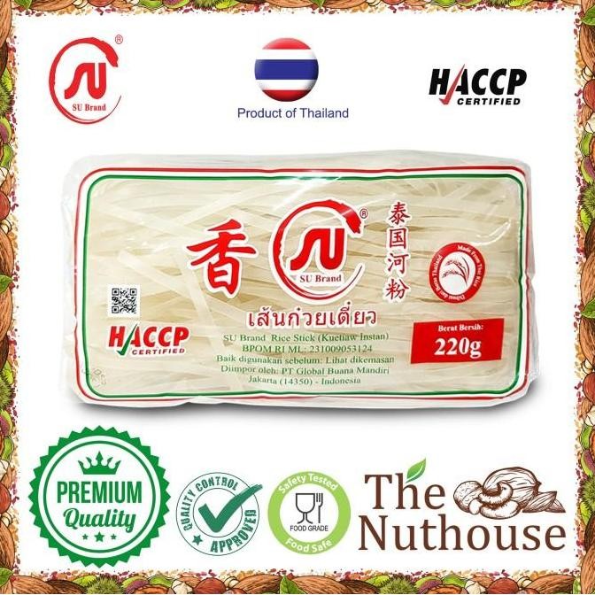 

(Expert) SU Brand - Rice Stick / Kuetiaw Instan / Kwetiao / Kwetiaw [220gr]