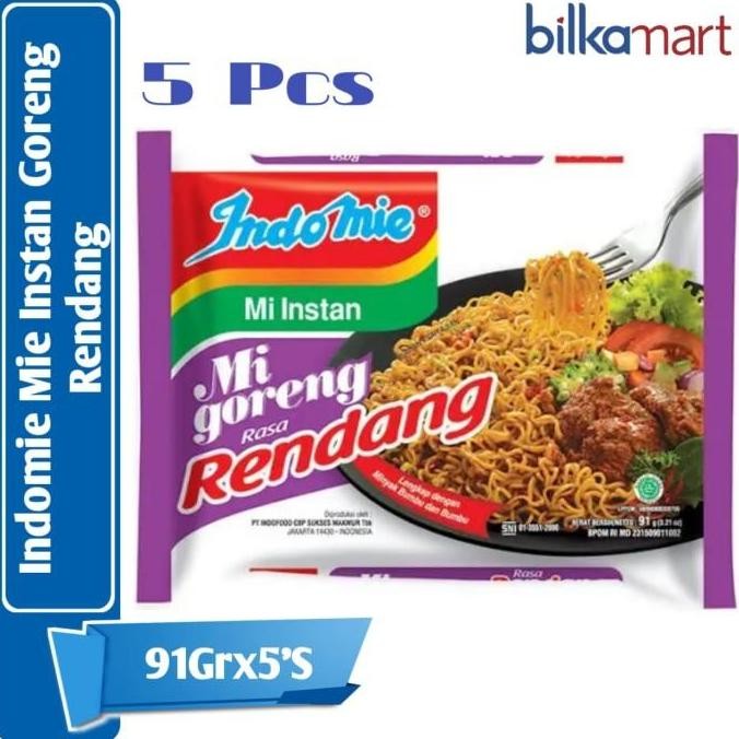 

(Expert) Indomie Goreng Rendang 5x91Gr