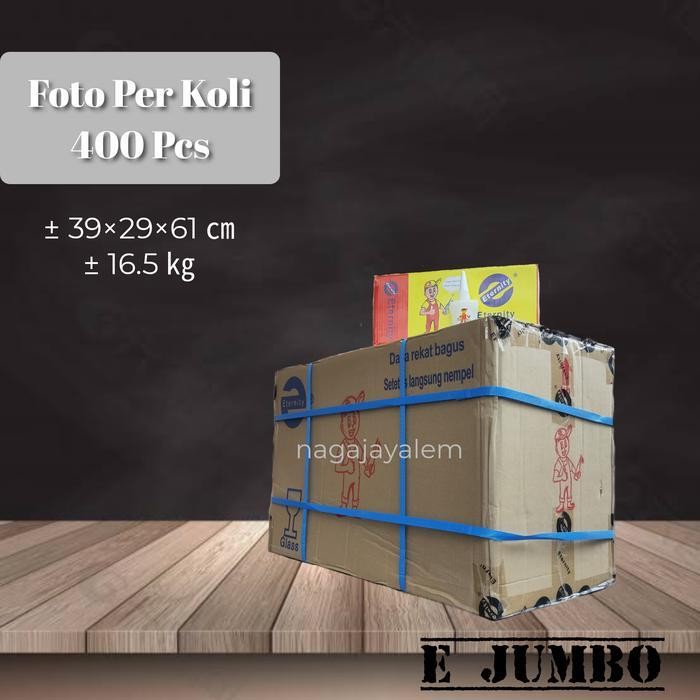 

(Per Box)Lem Eternity Jumbo/Lem Tetes/Lem Serbaguna/Lem Korea E/Lem Original Dan Terpercaya