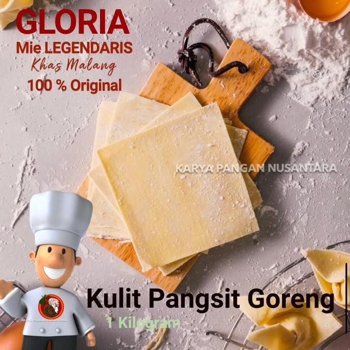 

(Expert) KULIT PANGSIT GLORIA KULIT PANGSIT GORENG KULIT PANGSIT GORENG 1KG
