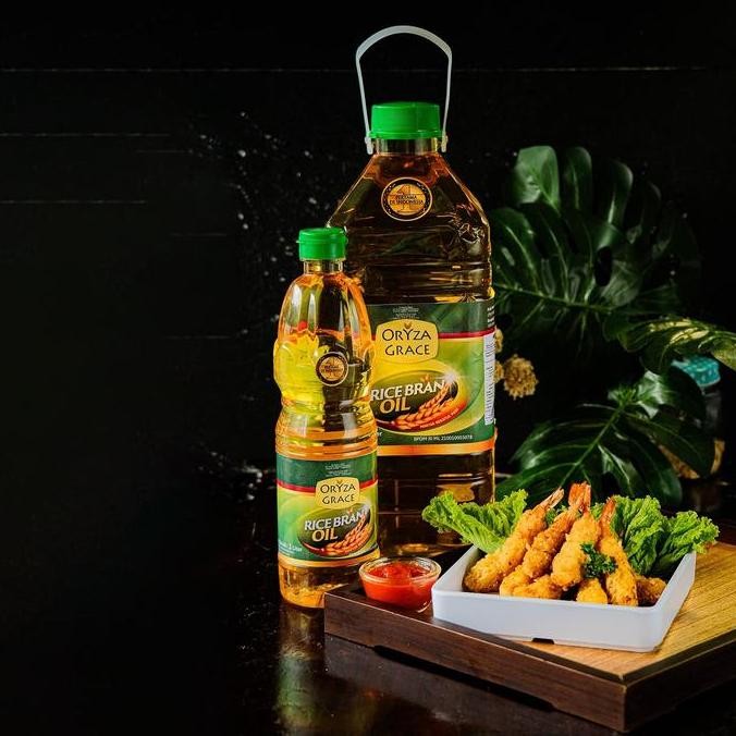 

JH8 Oryza Grace Minyak Goreng Sehat - Rice Bran Oil - 1 Liter