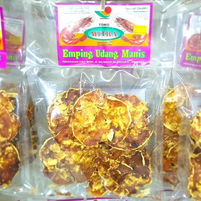 

,,,,,,,] MITRA EMPING UDANG MATANG MANIS 160gr | BLINJO BELINJO MLINJO KHAS