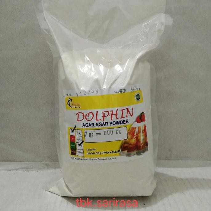 

TERSEDIA Agar - Agar 1Kg "Dolphin