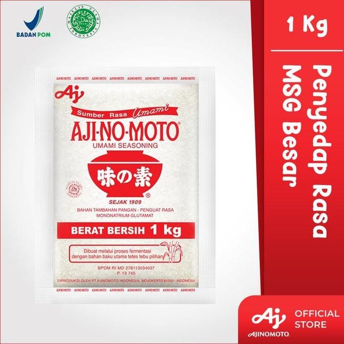 

JH8 AJINOMOTO KASAR 1kg / 1 kg Penyedap Rasa