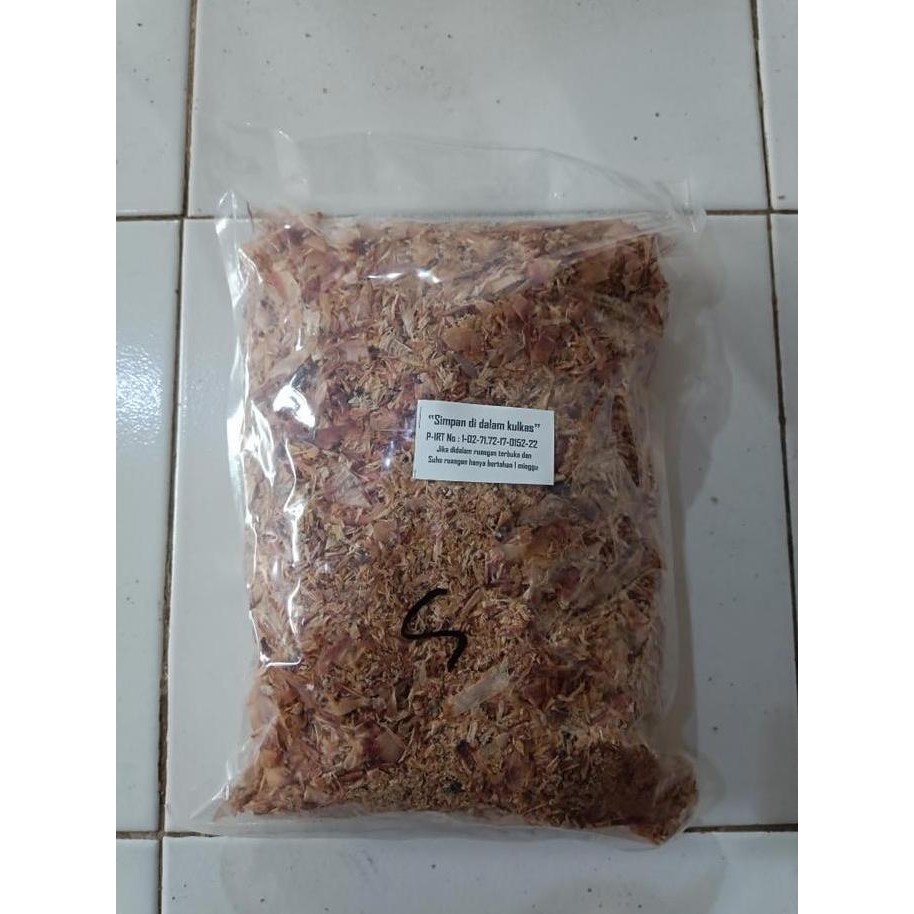 

BARANG TERLARIS Katsuobushi 500gr Nett - (Small/Medium/Large)