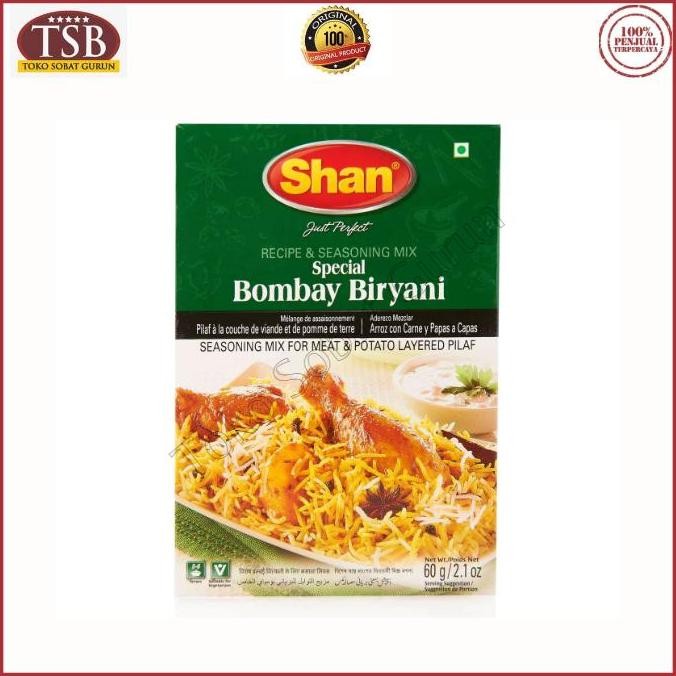 

JH8 Shan Special Bombay Briyani Bumbu Nasi Briyani Instan
