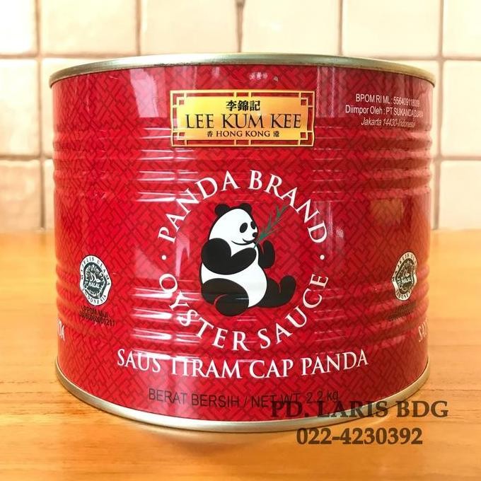 

JH8 SAUS TIRAM CAP PANDA / LEE KUM KEE 2.2KG (OYSTER SAUCE PANDA BRAND)