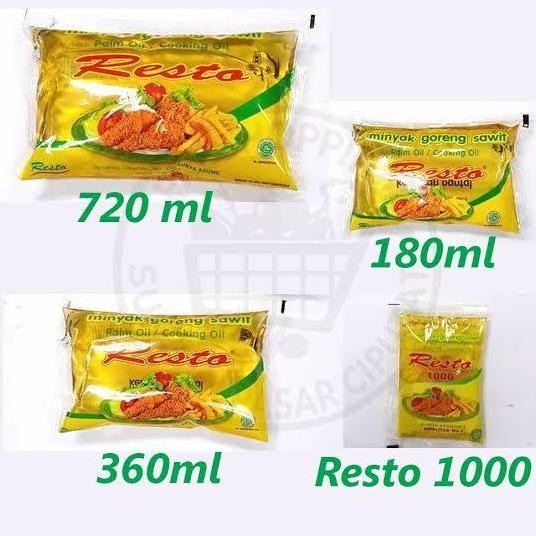 

JH8 minyak goreng kemasan bantal resto