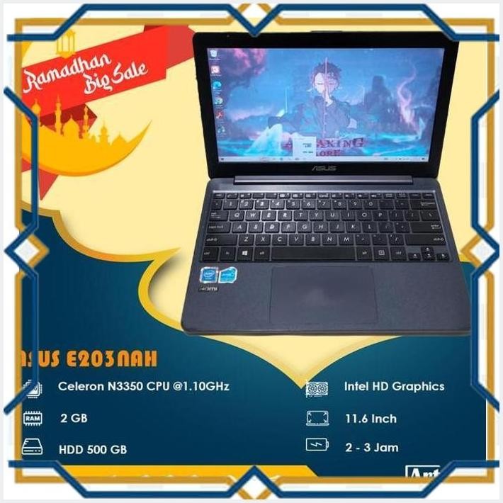 [ART] ASUS E203NAH - RAM 2 GB - OBRAL HARGA