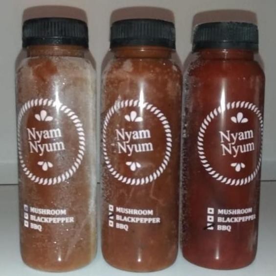 

JH8 Bumbu siram steak Mushroom Barbeque Blackpepper kuah Bandung murah