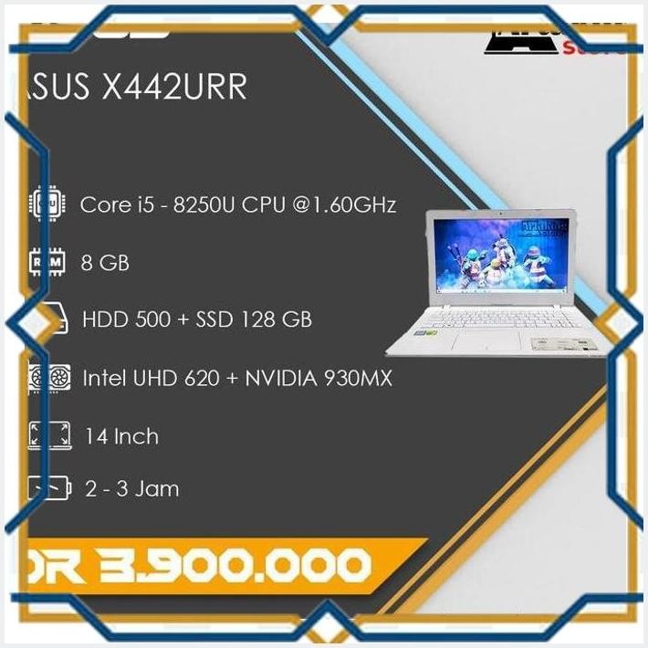 [ART] ASUS X442URR | CORE I5 | GEN 8TH | GAMING