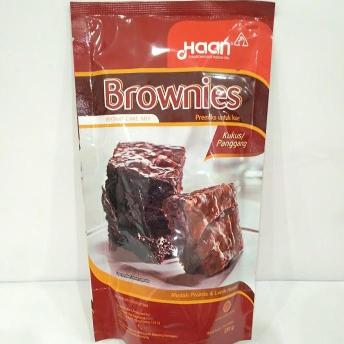 

(Expert) Haan Brownies Kukus/panggang 230 gr