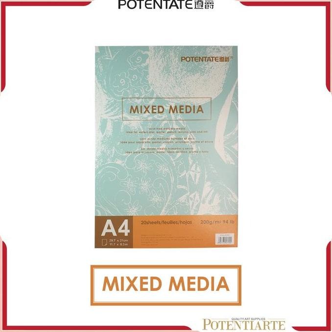 

Sale Buku Sketsa Potentate A4 Mixed Media Pad