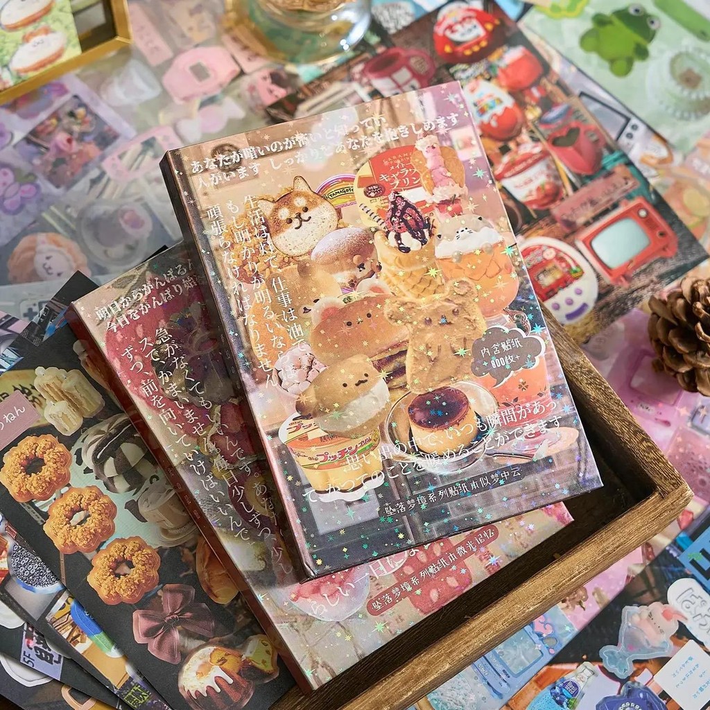 

Minkys New 45 Sheets/Piece Cute Decorative Sticker Book Laptop Kpop Scrapbook Journal Kawaii Stickers Kids Gift