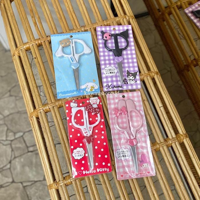 

Gunting Karakter Sanrio Hello Kitty Kuromi My Melody Cinamorol Perlengkapan Sekolah Kantor Rumah Alat Tulis Lucu Unik Kado Gift Hadiah