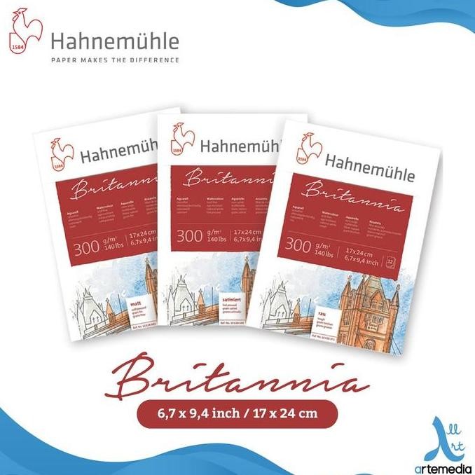 

Sale Hahnemuhle Britannia Watercolor Paper Block