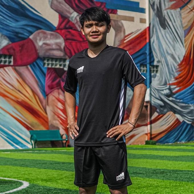 Sale Rank Sports Jersey Bola/Futsal Rank Maestro Soccer Jersey - Black