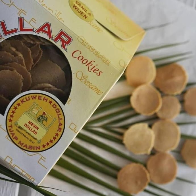 

(Expert) Kuweh Dollar / Kue Dollar / Cookies Dollar Tjap Cap Masin - Coklat