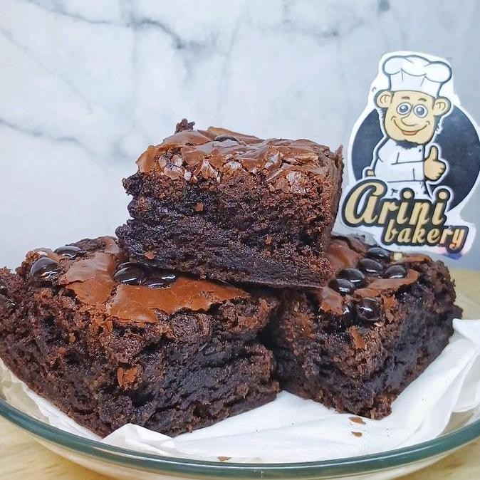 

JH8 BROWNIES FUDGY (dark chocolate), Lembut dan Chewy | KIRIM SE-JAWA Coklat