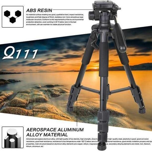 TERBARU - TRIPOD KAMERA DSLR MIRRORLESS ZOMEI Q111