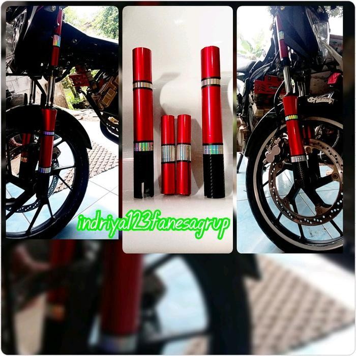 Pe Cover Shock Variasi Satria Fu 150-Cover Shock Variasi Motor