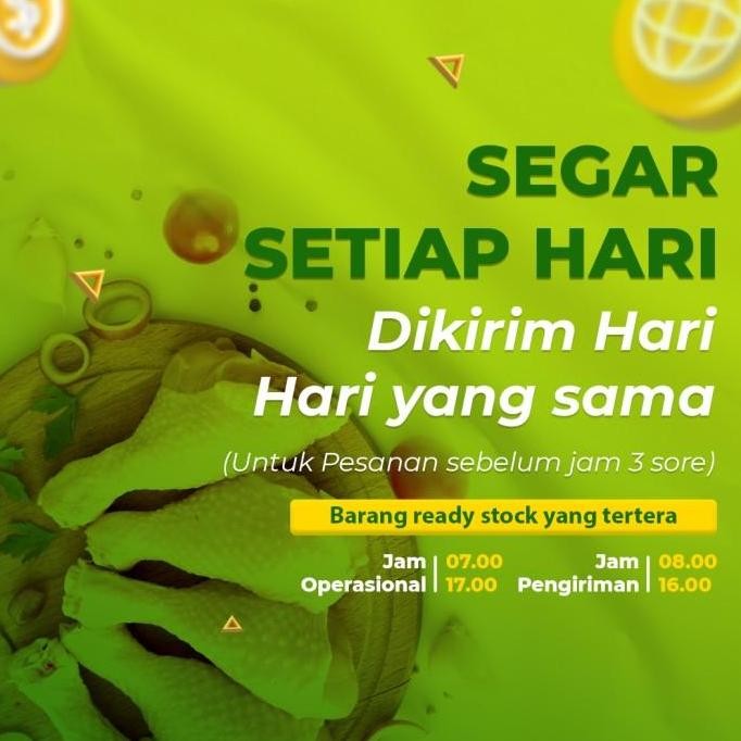 

JH8 AYAM KAMPUNG UKURAN MEDIUM / AYAM KAMPUNG FRESH