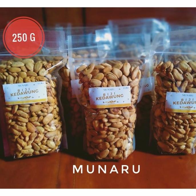

JH8 Kacang Kedawung Matang 250 g Munaru Cemilan Sehat