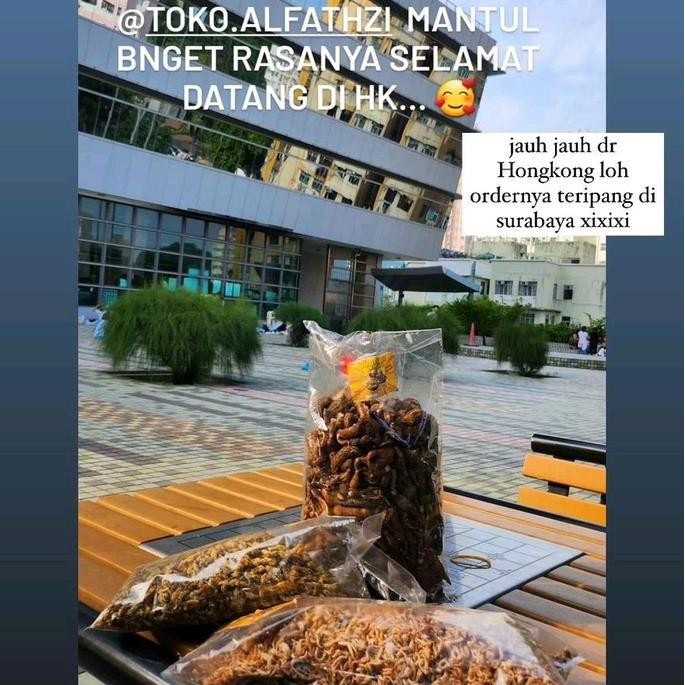 

JH8 Kerupuk Tripang Asli Renyah 200gr-250gr Laut Snacks Krupuk Kering