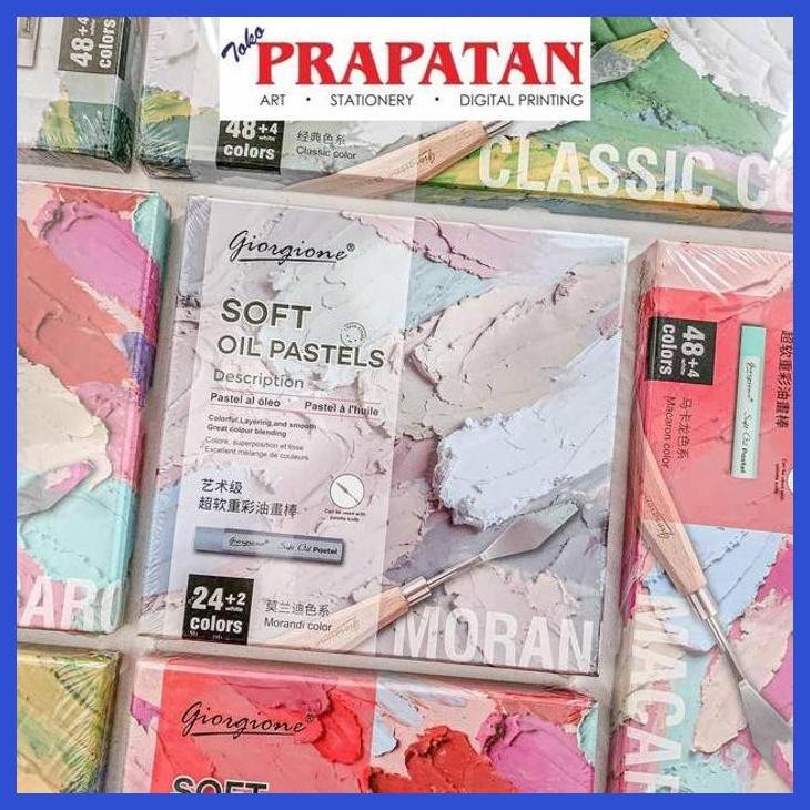 

( SEKOLAH / LUKIS ) READY GIORGIONE SOFT OIL PASTEL SET (SENI / MENGGAMBAR / ART / KERAJINAN ) GOOD QUALITY