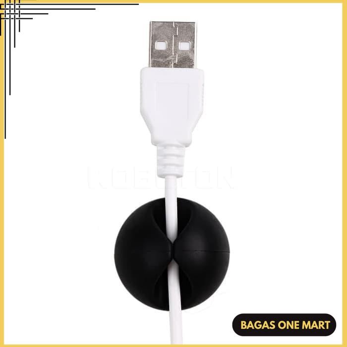 

KLIP PERAPIH KABEL CHARGER USB MANAGEMENT CABLE CLIP HOLDER ORGANIZER BEST PRODUK