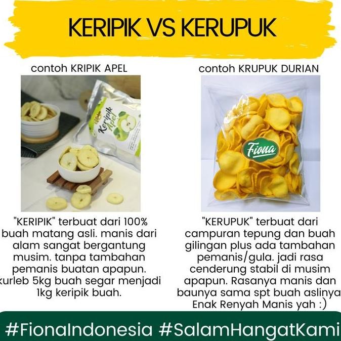 

Vitabee Keripik Kripik Buah Nangka 100 gram Khas Kota Malang - Garansi Renyah BISA COD Food Snack Cemilan