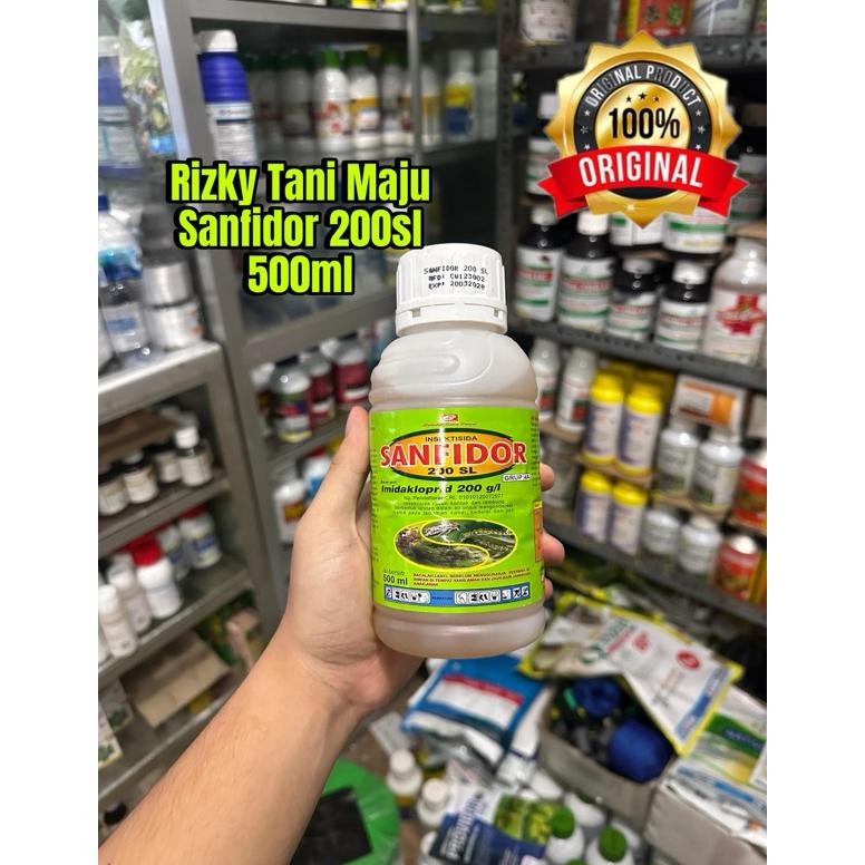 NEW Sanfidor 200sl (500ml) Insektisida mengendalikan hama pada tanaman cabai,kedeli dan padi [terbai