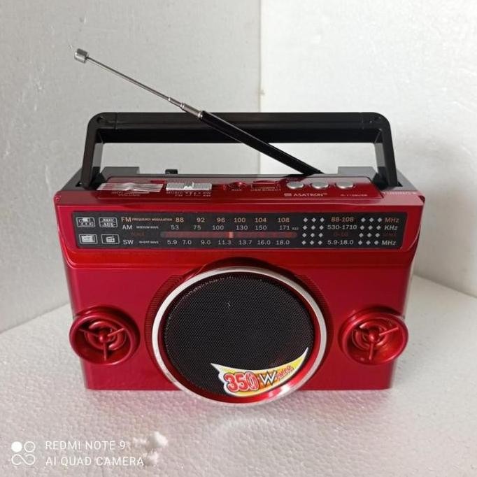 (Expert) Asatron R-1109 Radio Portable Fm Am USB dan Bluetooth