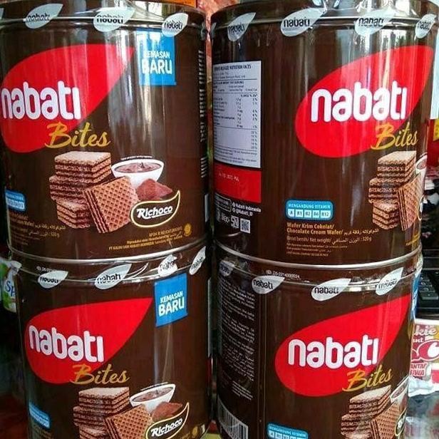 

Nabati Bites Wafer Coklat Keju Kemasan Kaleng 240gr