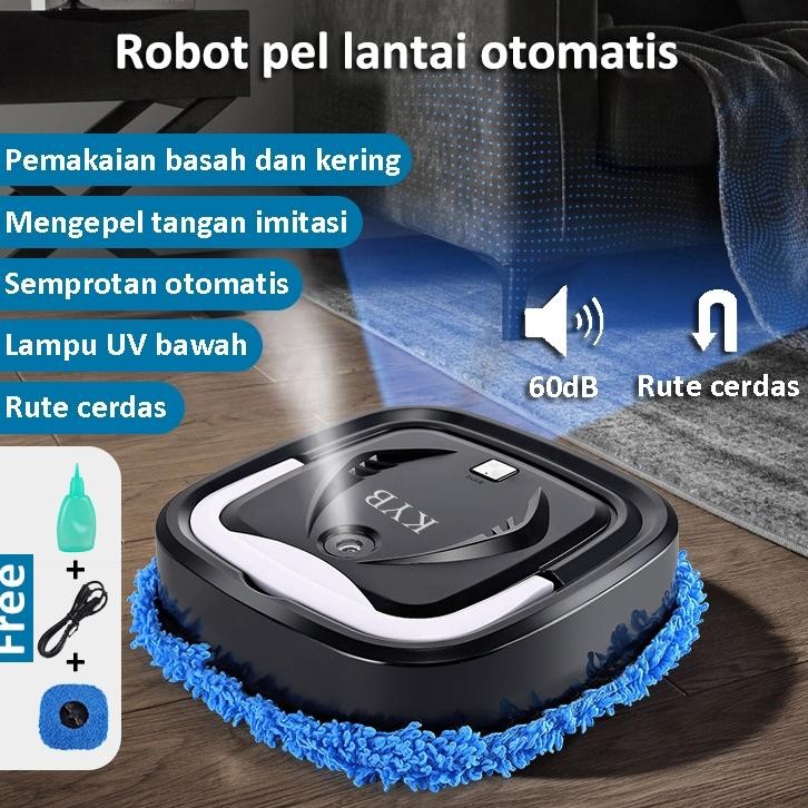 NEW 2025 KYB Robot Pembersih Lantai Robot Pel Lantai Pembersih Lantai Otomatis  Robot Pembersih Lant