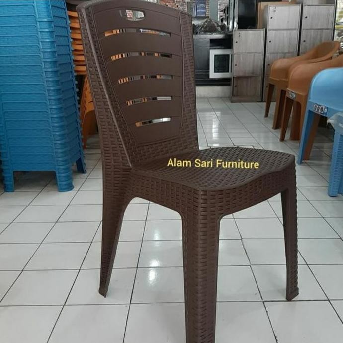 $$$$] Kursi Rotan Sandaran Olymplast