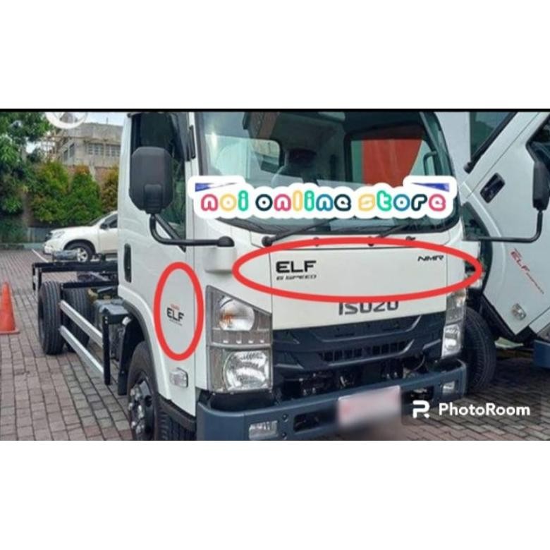Stiker / sticker Mobil Truk Isuzu ELF AST
