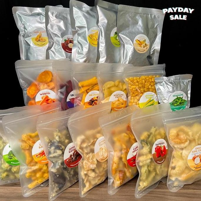 

100gr / 45gr SEMUA VARIAN KERIPIK AKUSENENGEMIL