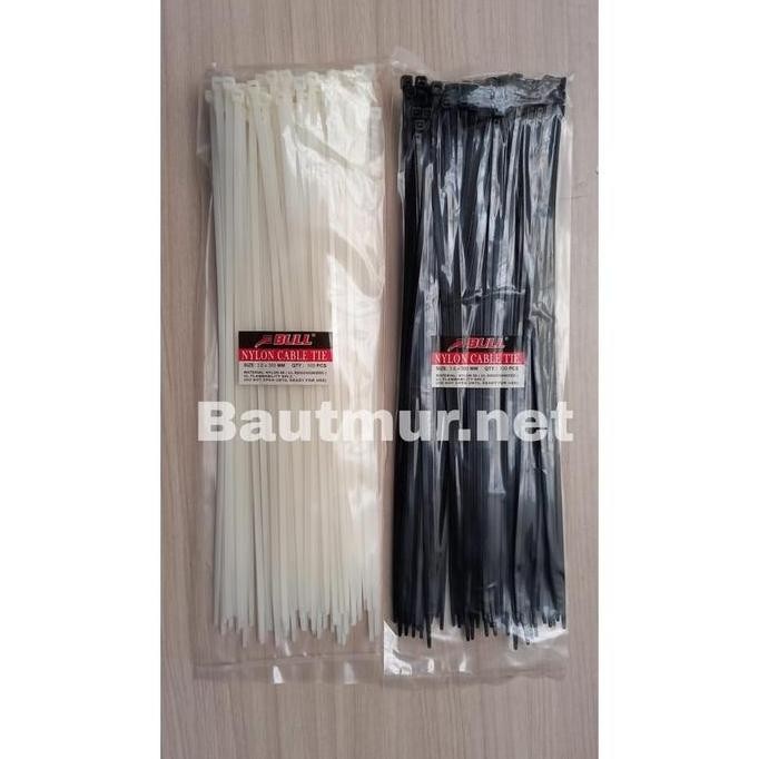 

(Expert) Tali Ripet 30 cm Hitam - Kabel Ties 30 cm - Nylon Cable Tie 4