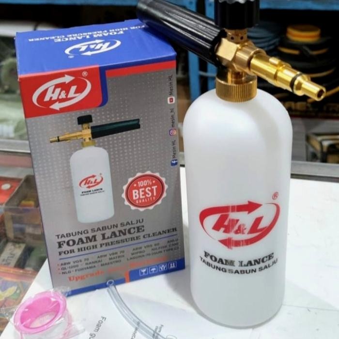 FOAM LANCE SNOW FOAM SNOW WASH BOTTLE JET CLEANER H&L