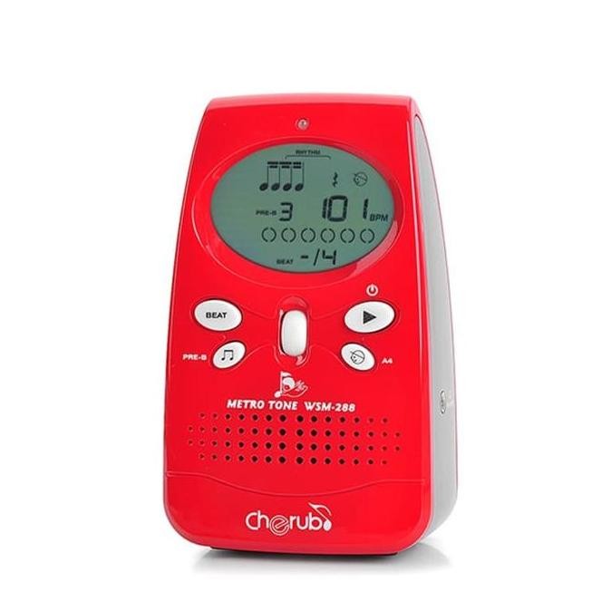 Cherub Metronome WSM-288 Red