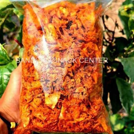 

ID | KERIPIK SINGKONG KRIWIL PEDAS DAUN JERUK 1KG
