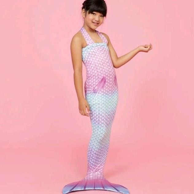 Mermaid Baju Pelangi Duyung Baju Renang New El Kostum Putri Duyung Anak C Motif Fashion