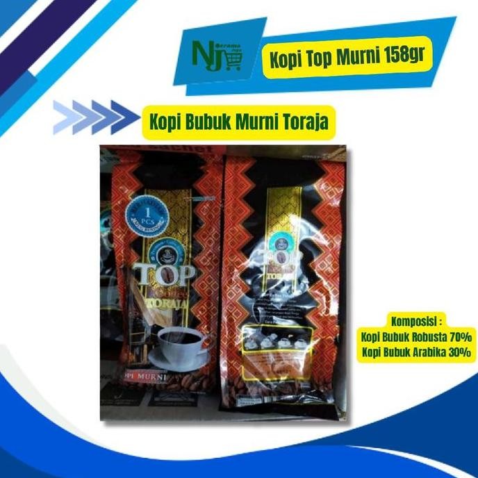 

TOP Kopi Murni 158gr Tanpa Gelas