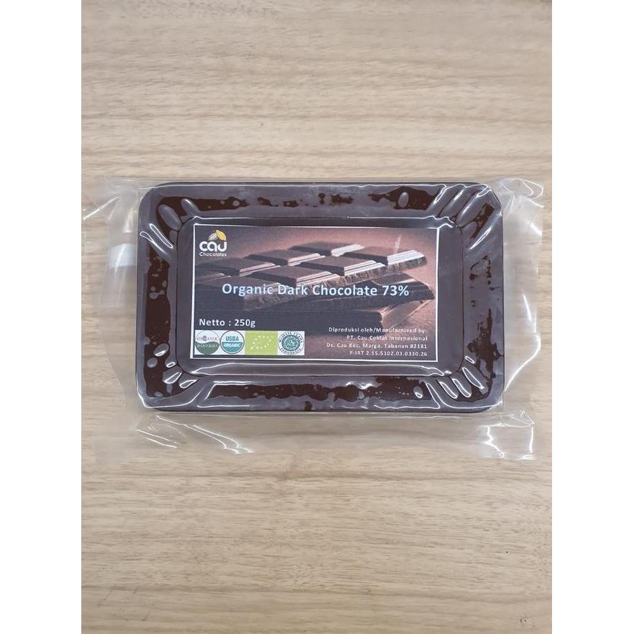 

Cau Chocolates - Organic Dark Chocolate Couverture 250 gr (DCC 250 gr)