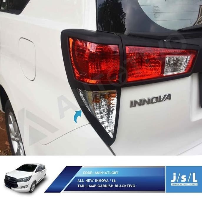 Aksesoris Innova Reborn JSL Cover Stoplamp Garnish Lampu Belakang AST
