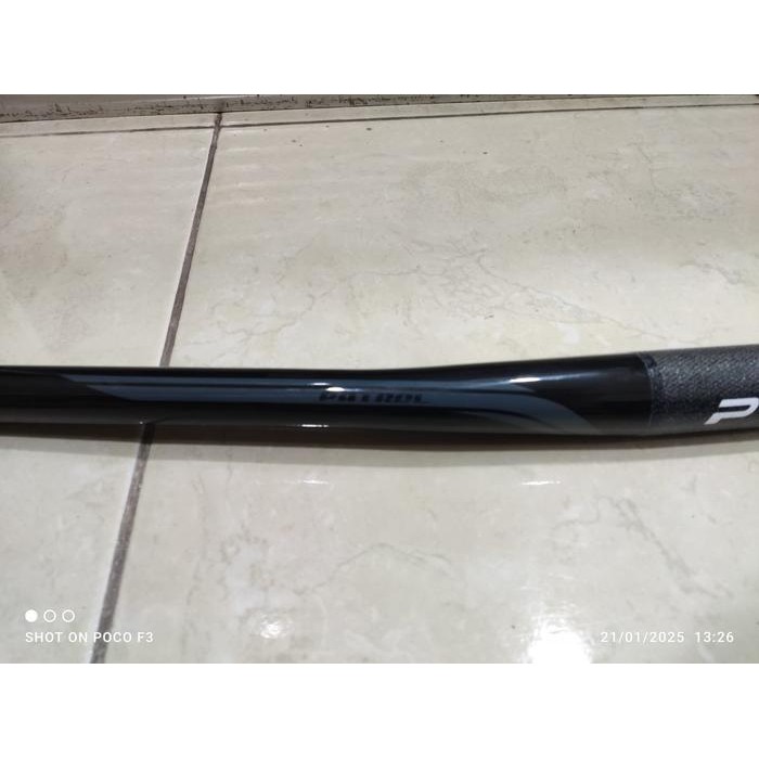Patrol Vector 31.8 X 740 Rise 5 Carbon Flat Handlebar Stang Sepeda Mtb Original Dan Terpercaya