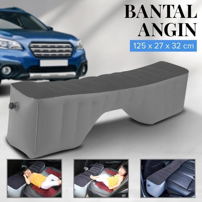 Bantal Angin Sandaran Kaki Mobil Sandaran Kaki Jok Travel Free Pompa MURAH