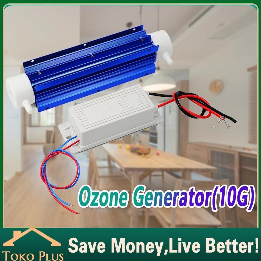 NEW 220V 10G Ozone Generator Tube Water Tabung Air Purifier Water Adjustable Purifier  tabung ozon W