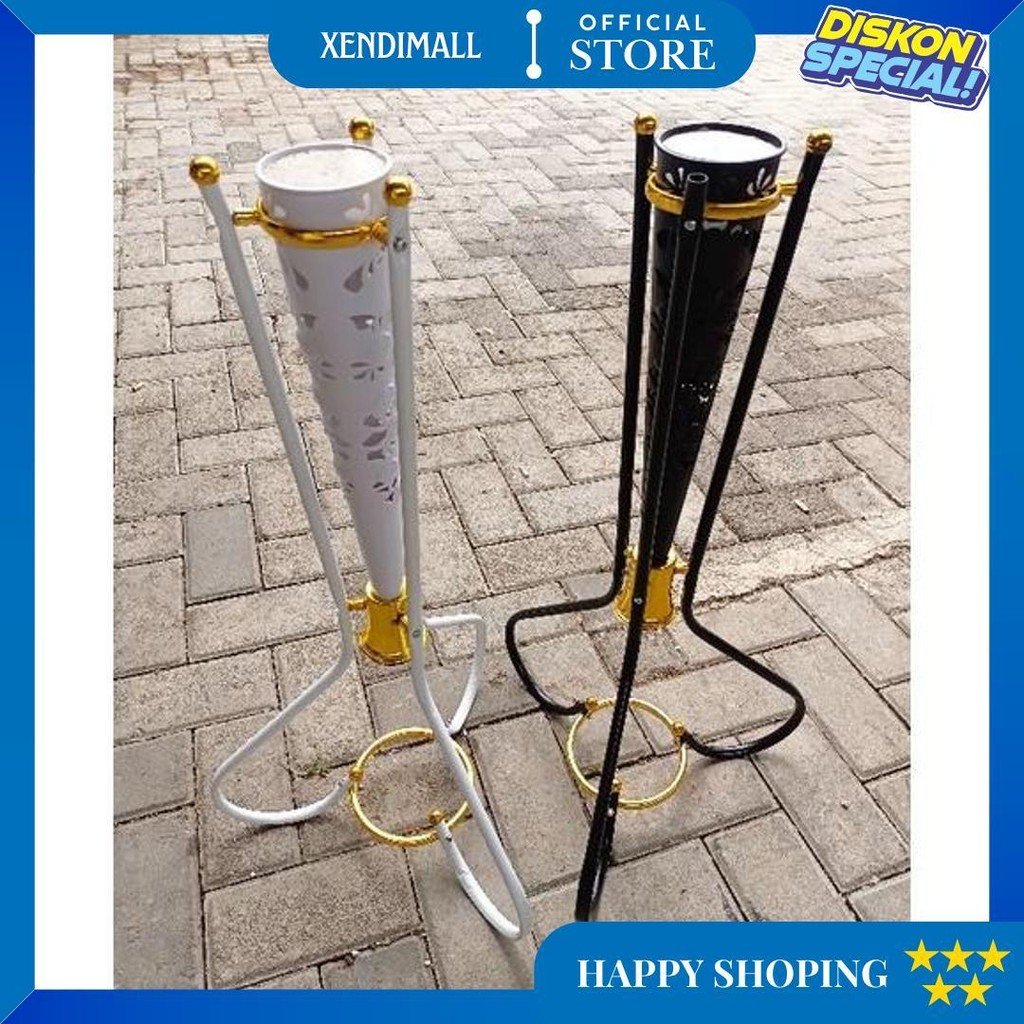 Standing Besi Import Untuk Bunga Artificial / Jagrak Bunga Artificial / Vas Bunga Artificial Terlari